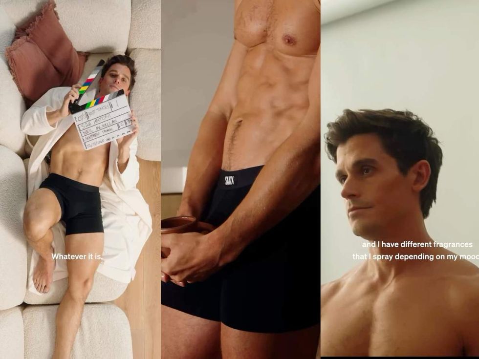 Antoni Porowski in promo\u00a0video for SAXX