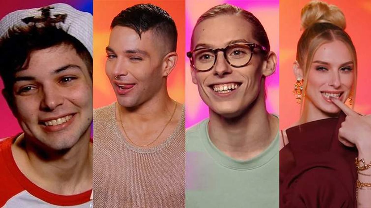 ​April Carrión and Jasmine Kennedie's past and present 'Drag Race' confessional looks.