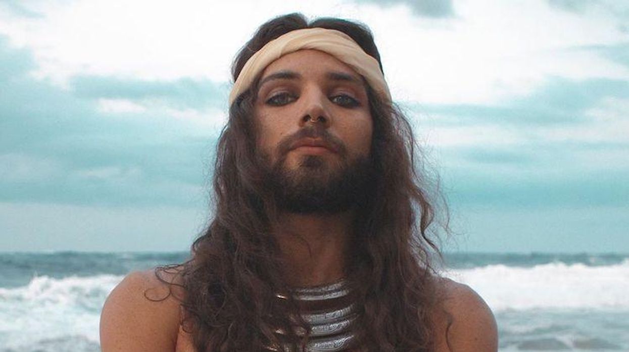 April Carrion as Poseidon