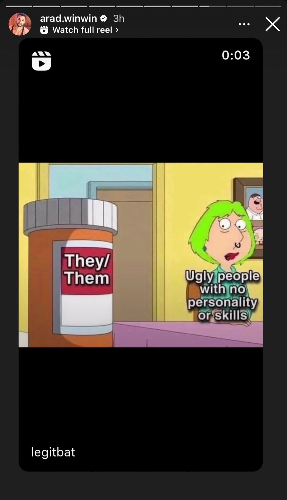 Arad Winwin via Instagram\u200b stories