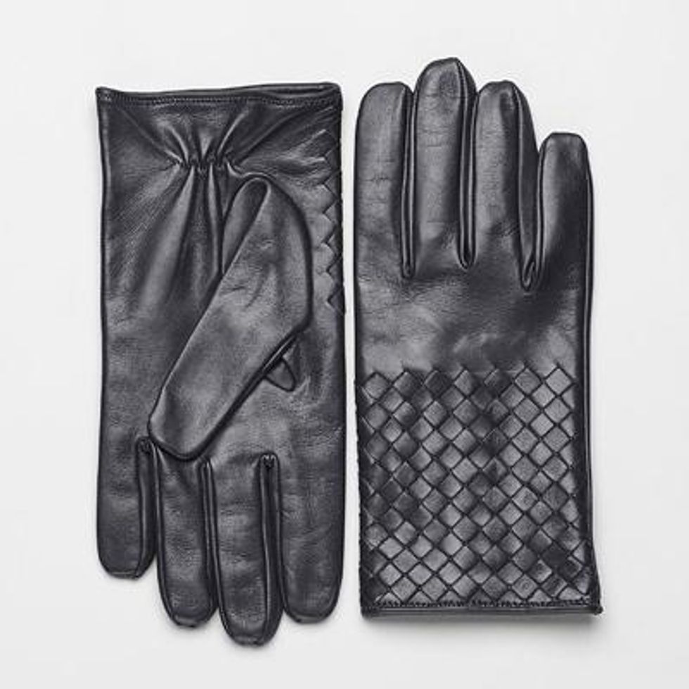 Ardoise Intrecciato Soft Nappa Gloves