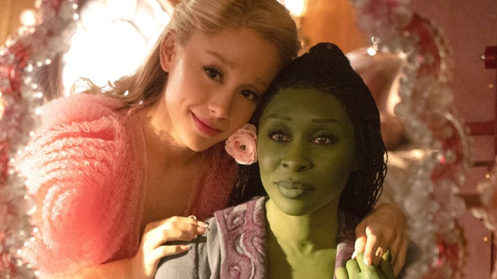 Ariana Grande and Cynthia Erivo in Wicked