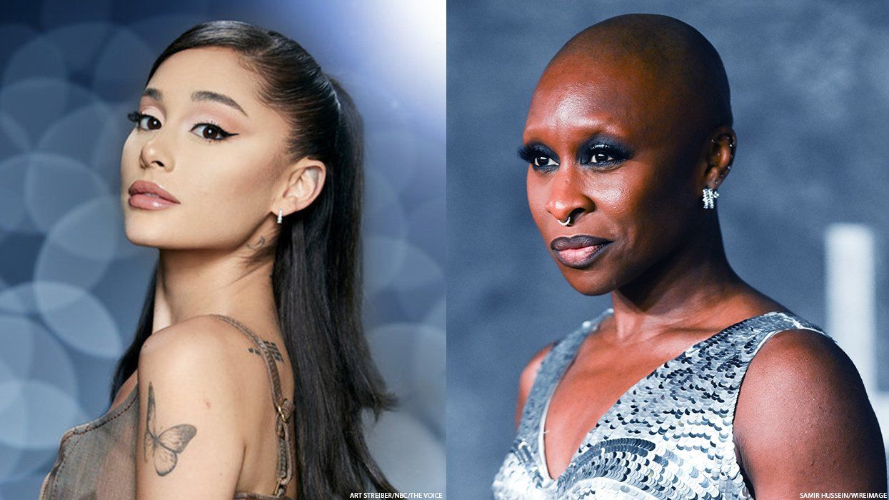 Ariana Grande and Cynthia Erivo