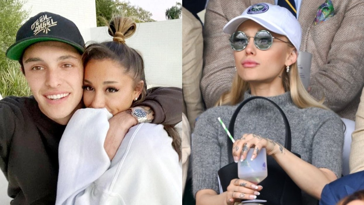 Ariana Grande and Dalton Gomez