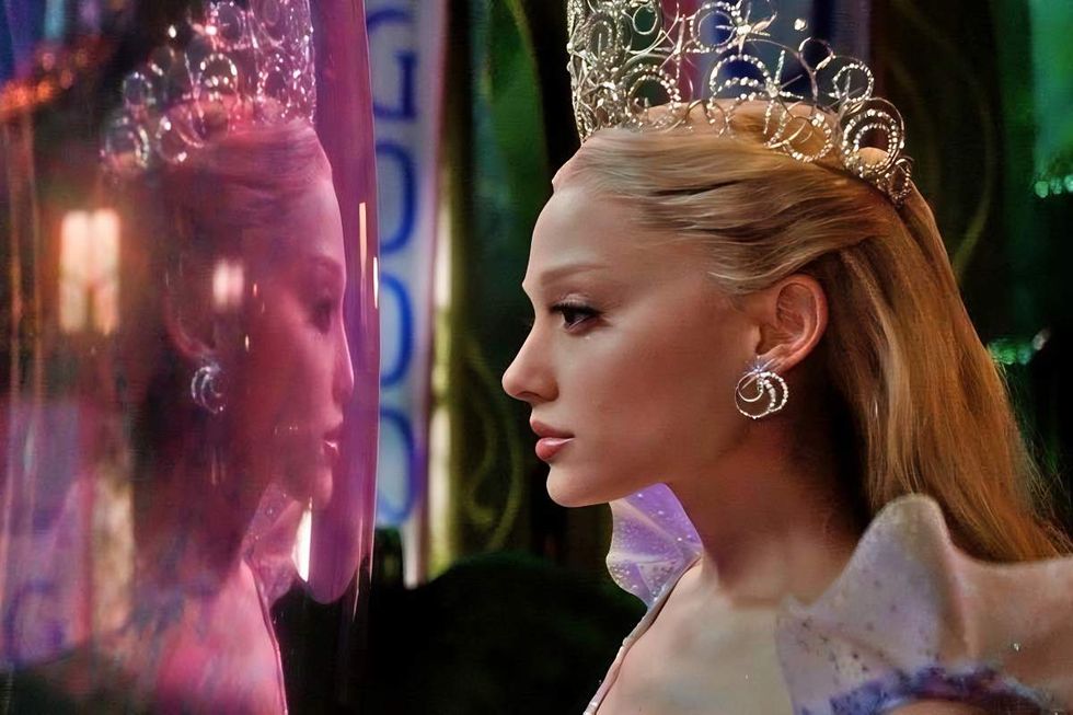 Ariana Grande as Glinda in \u200bWicked For Good\u200b