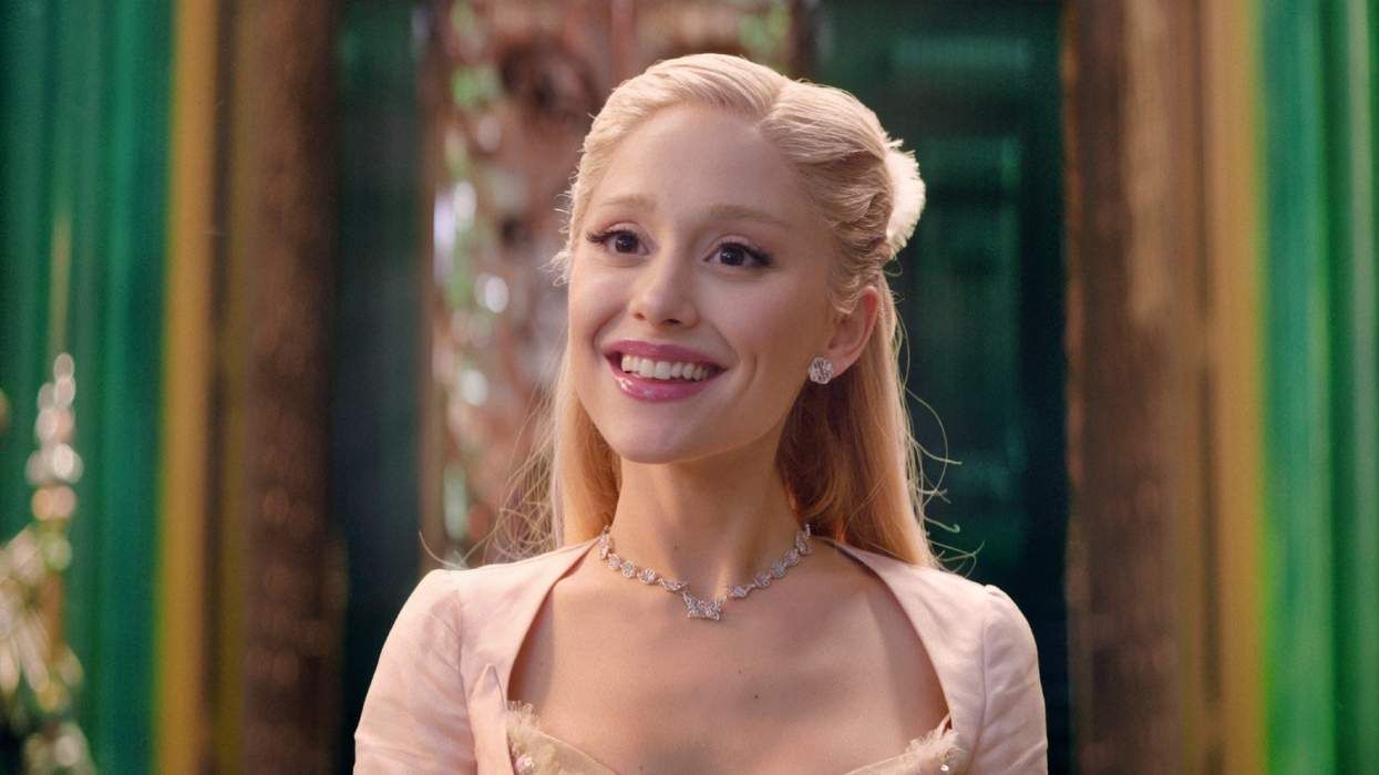Ariana Grande as Glinda in Wicked For Good