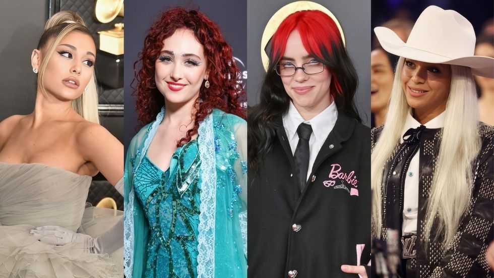 Ariana Grande; Chappell Roan; Billie Eilish; Beyoncé
