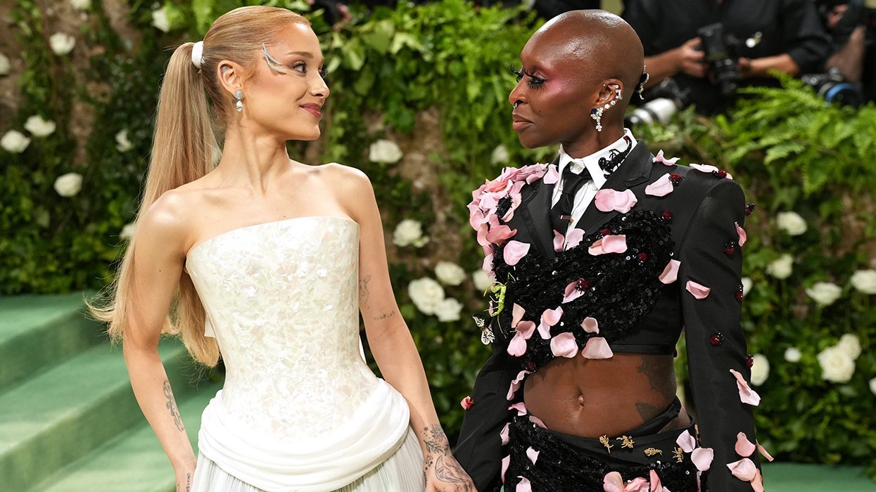 Ariana Grande Cynthia Erivo met gala red carpet 2024