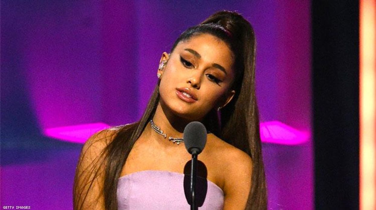 Ariana Grande Gets Emotional During Woman of the Year Speech