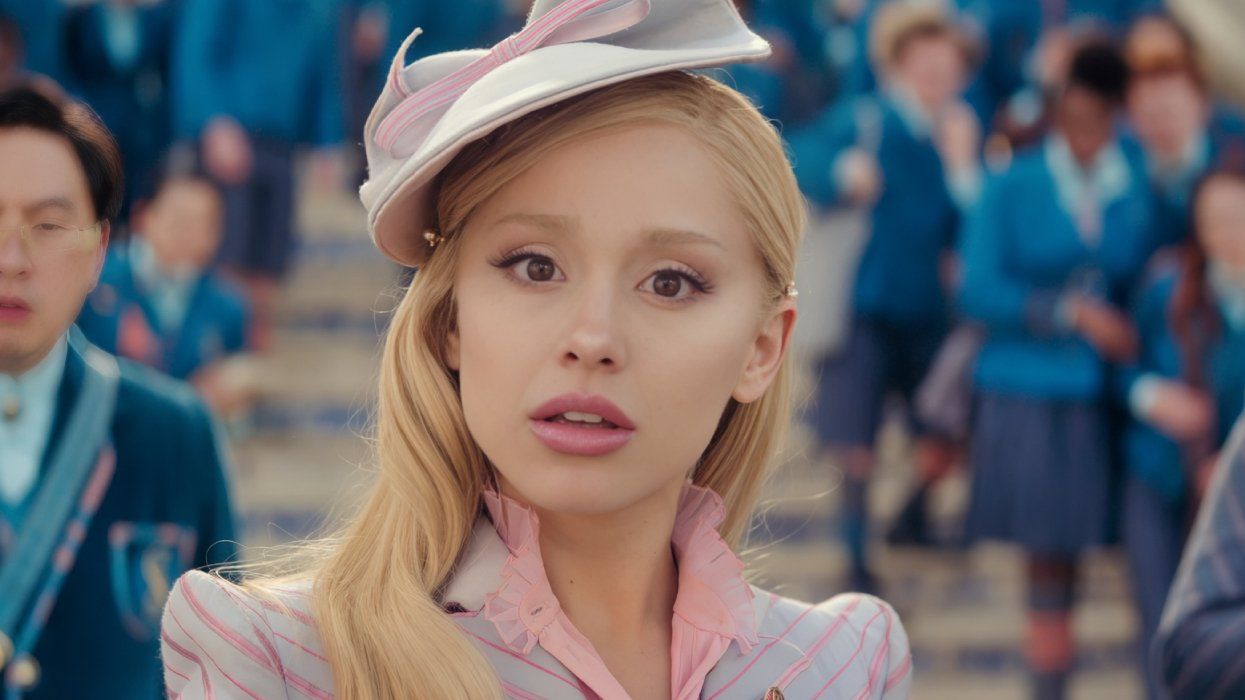 Ariana Grande in the Wicked movie