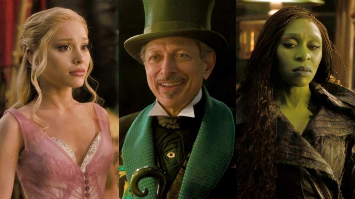 Ariana Grande; Jeff Goldblum; Cynthia Erivo in Wicked: For Good
