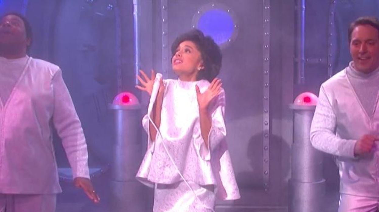 ariana grande judy garland snl