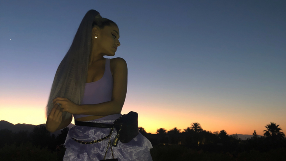 Ariana Grande Makes a Surprise Appearance at Coachella to Perform New Single