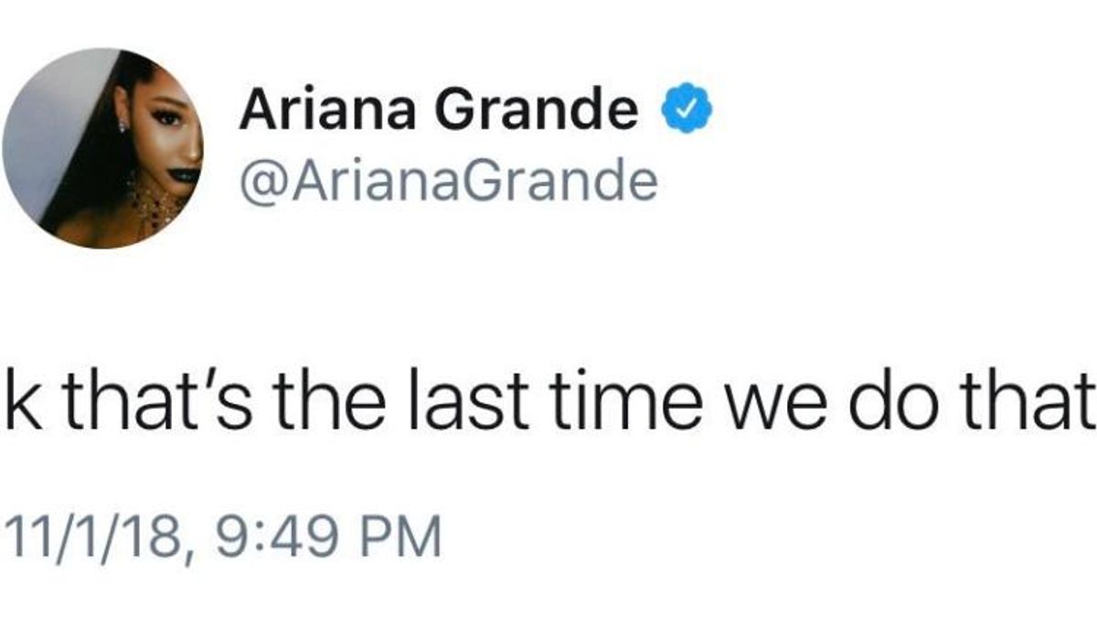 Ariana Grande Subtweets Pete Davidson After 'SNL' Engagement Promo