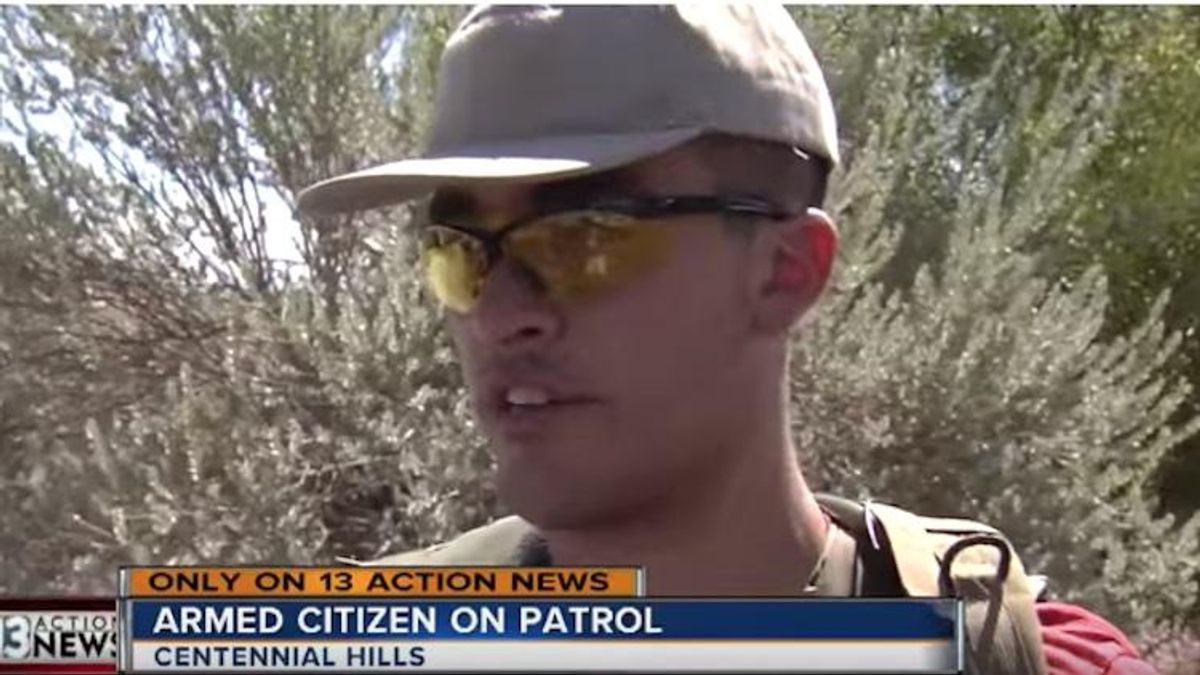 armed citizen on patrol