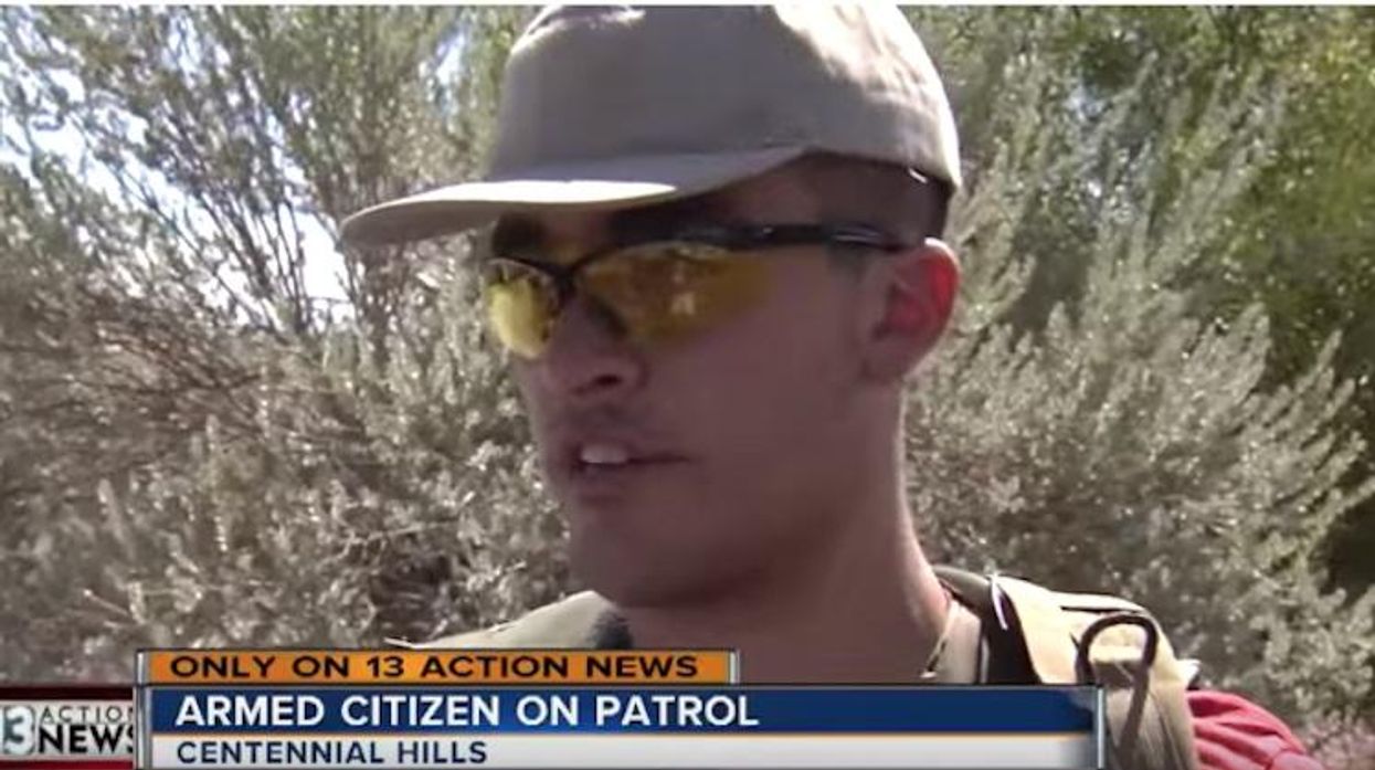 armed citizen on patrol