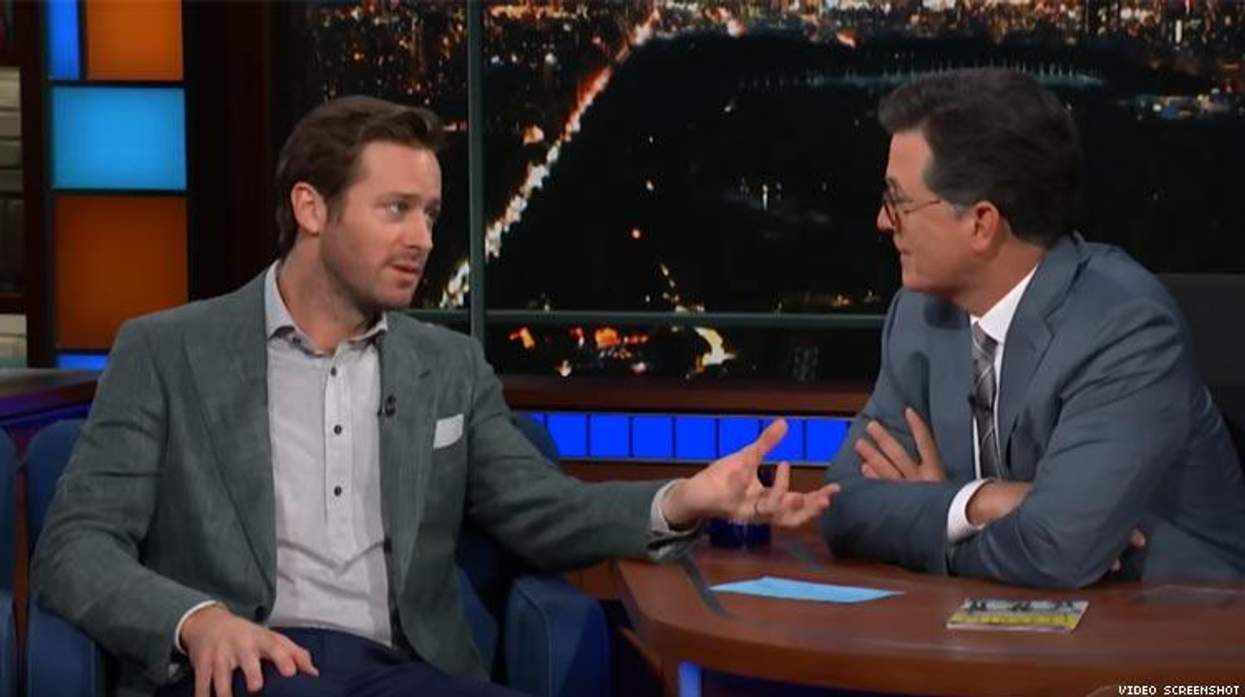 Armie Hammer Keeps Getting Asked to Autograph Peaches