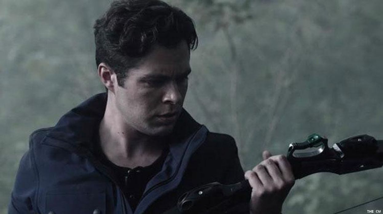 "Arrow" character William Clayton confirmed "I'm gay."