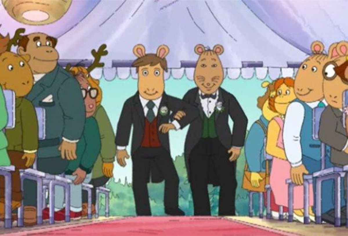 Arthur Gay Wedding