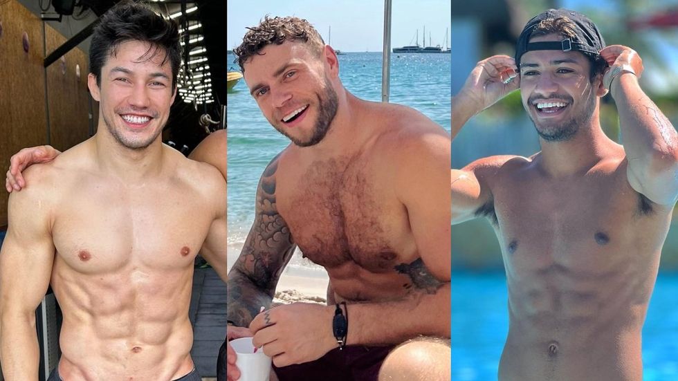 Arthur Nory; Gus Kenworthy; Gabriel Santana