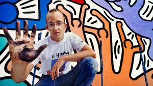 Keith Haring’s straight bestie auctions off rare artwork after 40 years