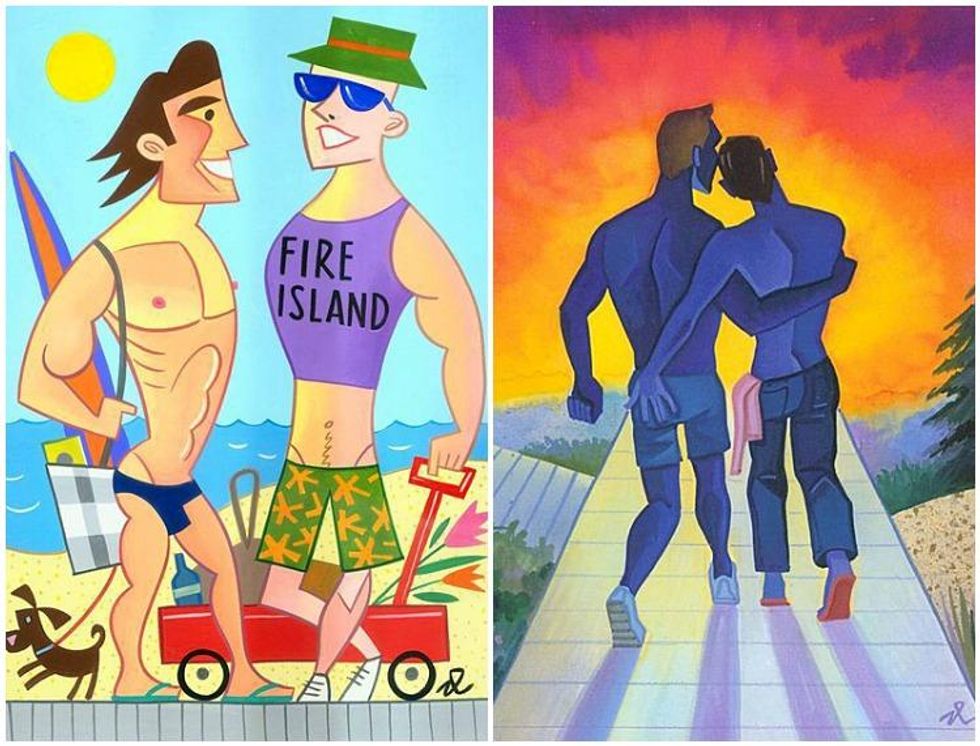 Artwork by Robert de Michiell