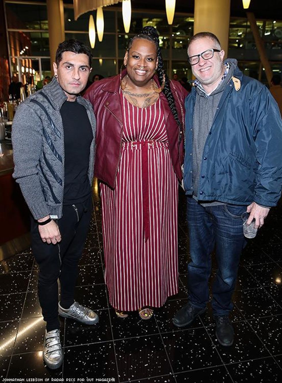 Ashlee Marie Preston with guests