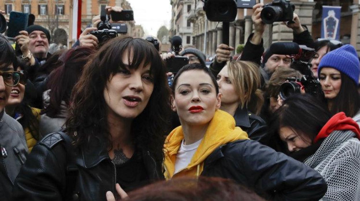Asia Argento Rose McGowan, #MeToo, Jimmy Bennett, Rain Dove, Harvey Weinstein