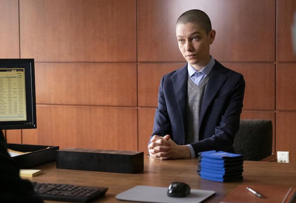Asia Kate Dillon on Billions