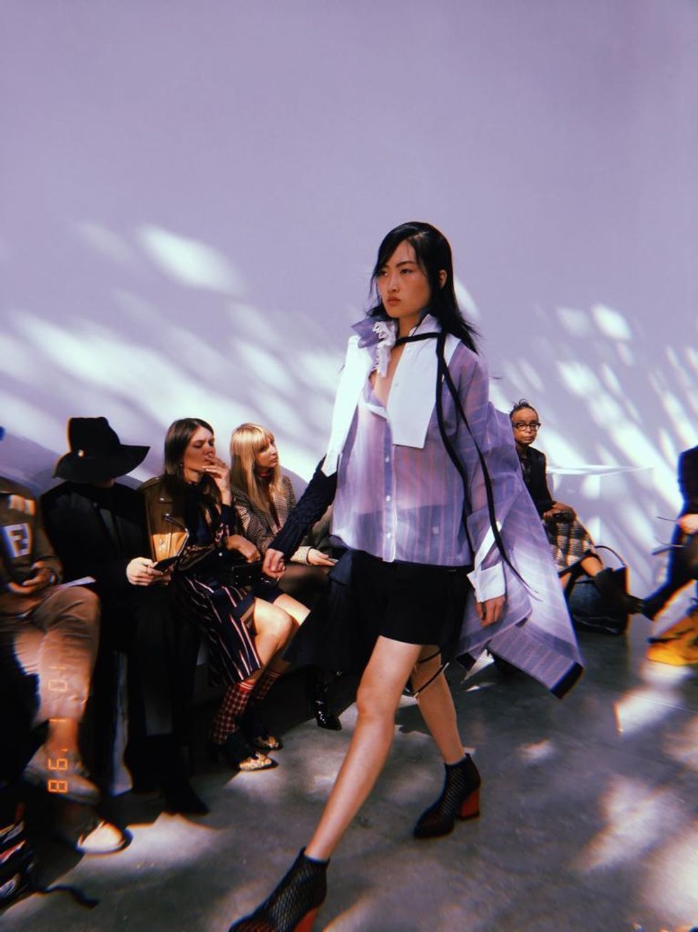 At Sacai, one of my highlights each season.