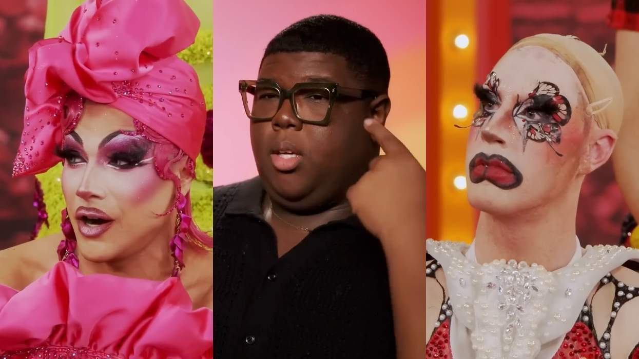 Athena Dion; Kenya Pleaser; Ciara Myst on RuPaul's Drag Race season 18 episode 6