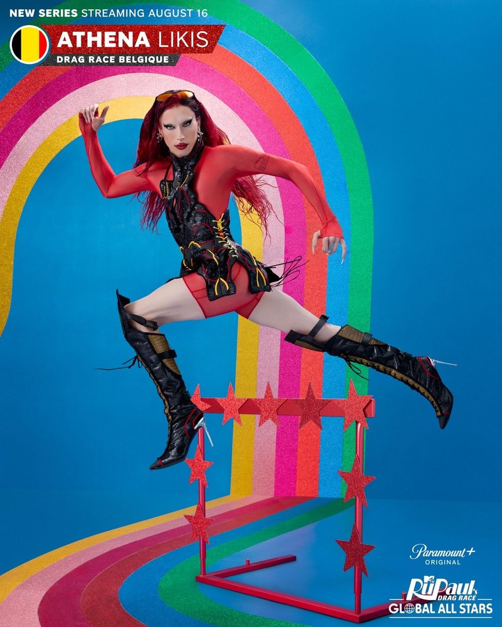 Athena Likis on RuPaul's Drag Race Global All Stars season 1