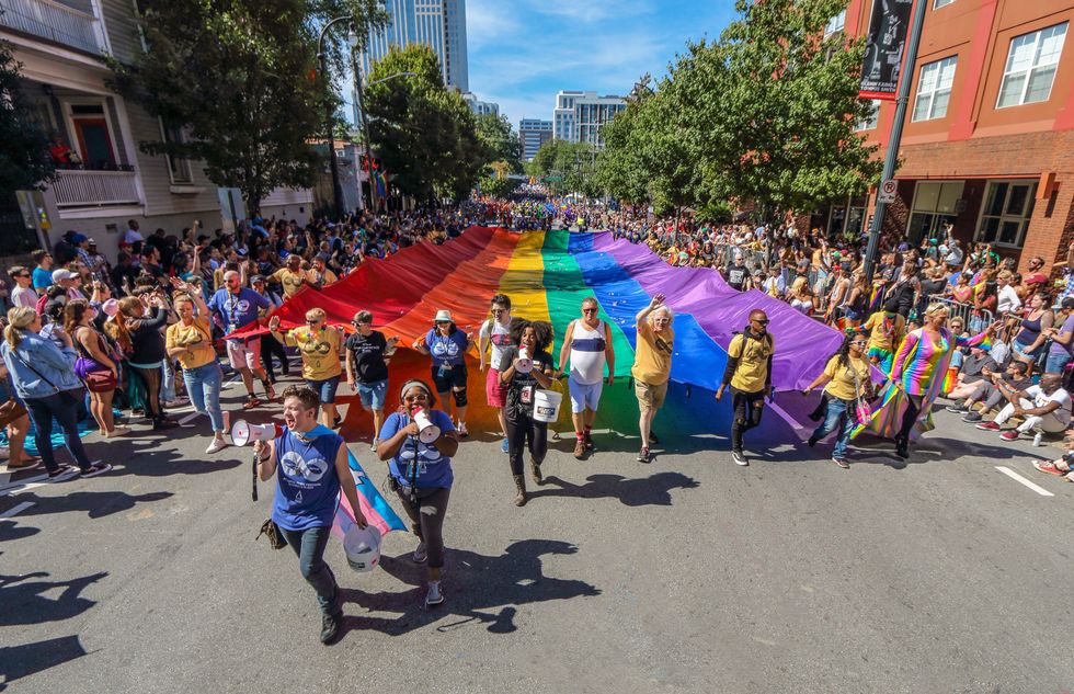 Atlanta Pride takes place in October and draws in more than 350,000 attendees to the city each year