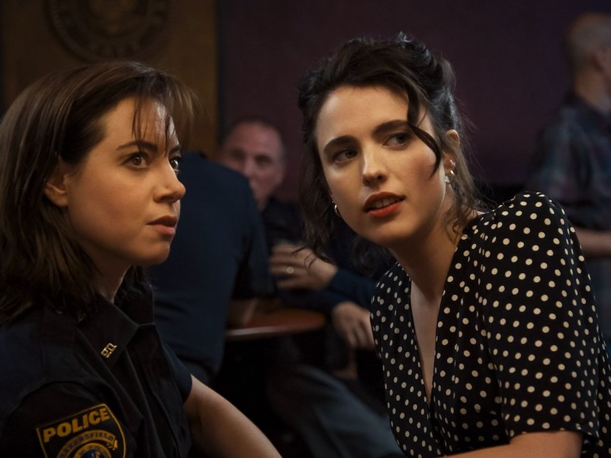 Margaret Qualley talks 'Honey Don't' and sex scene with Aubrey Plaza | Out.com Margaret Qualley talks 'Honey Don't' and sex scene with Aubrey Plaza | Out.com