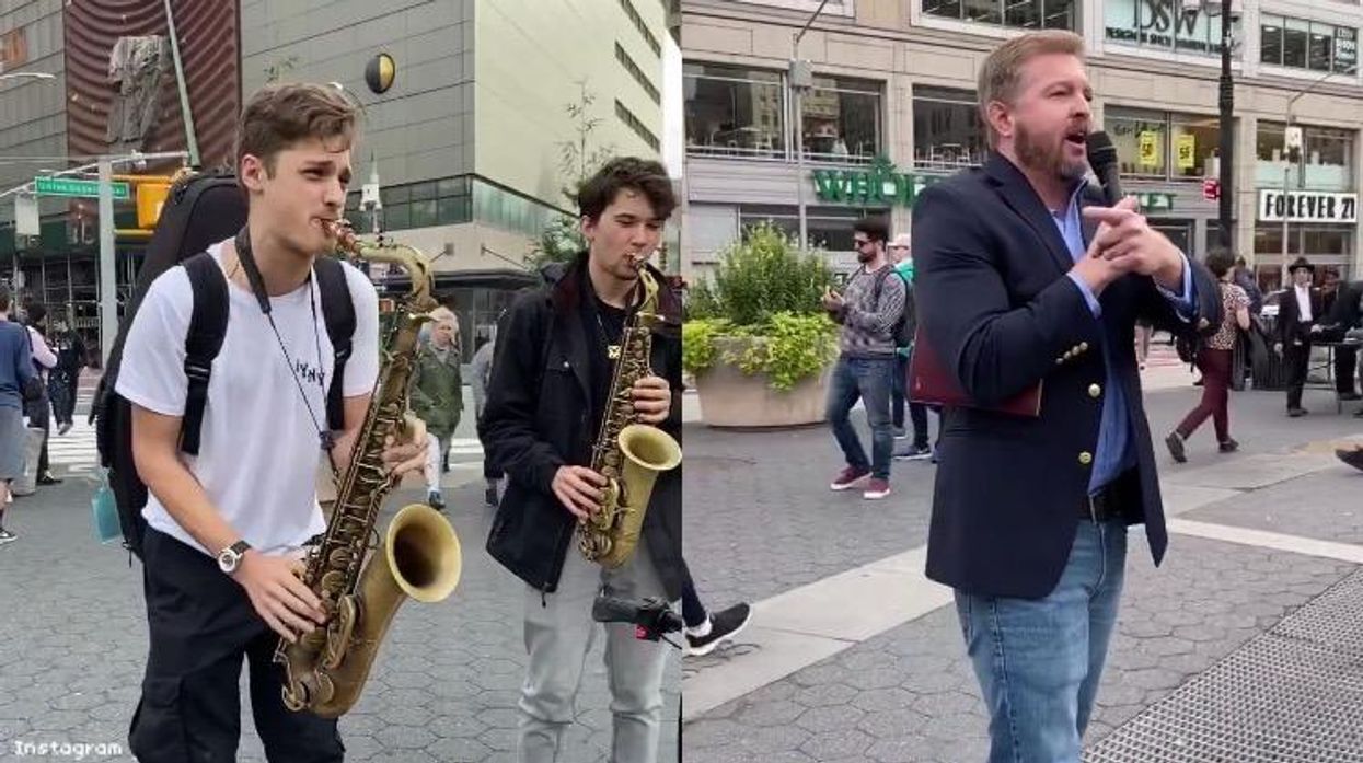 Augie Bello and Julian Roel