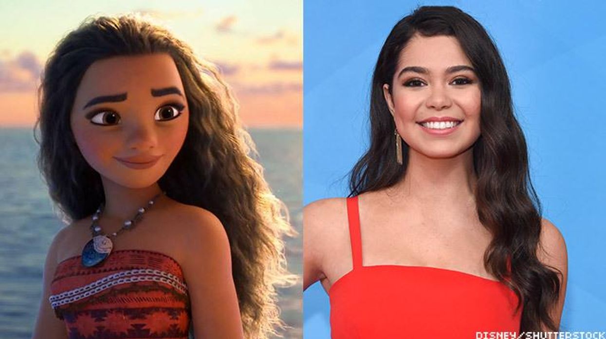 Auli'l Cravalho for Moana
