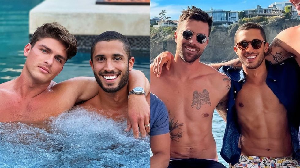 Austin Victoria and Sean Palmieri; Tyler Stanaland and Sean Palmieri via Instagram