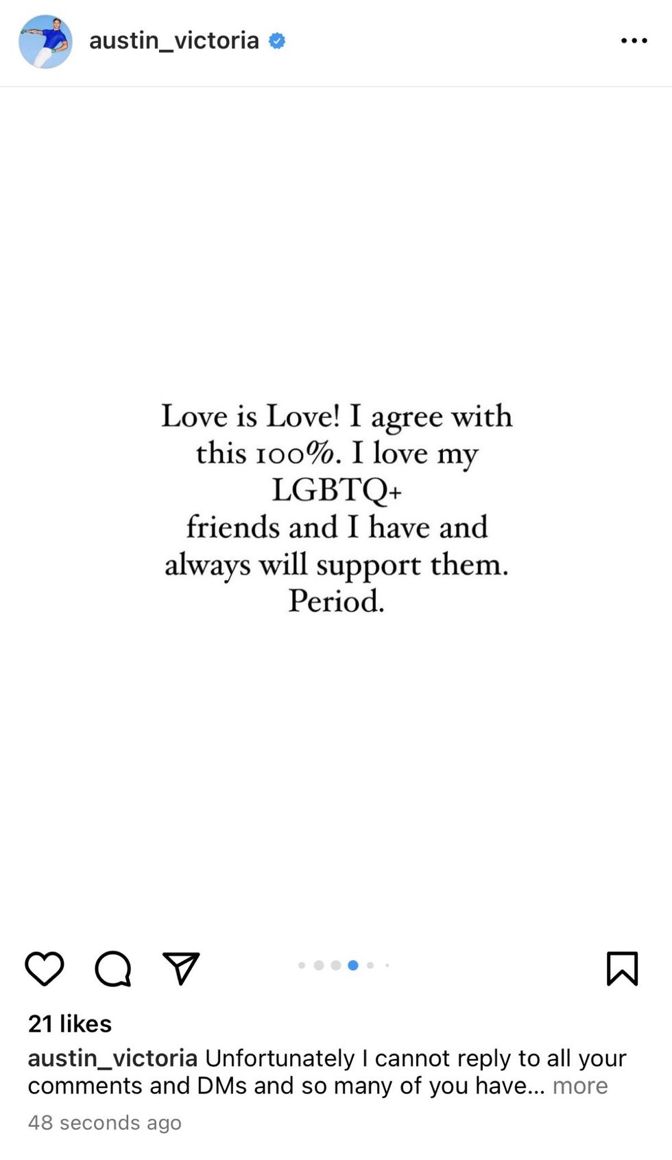 Austin Victoria via Instagram