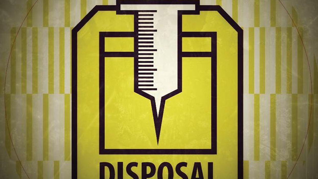 Australian Needle Exchange program poster.