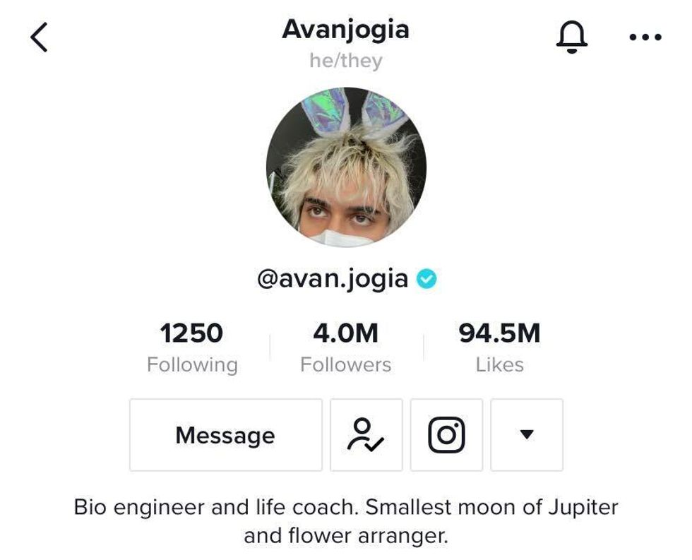 Avan Jogia on TikTok