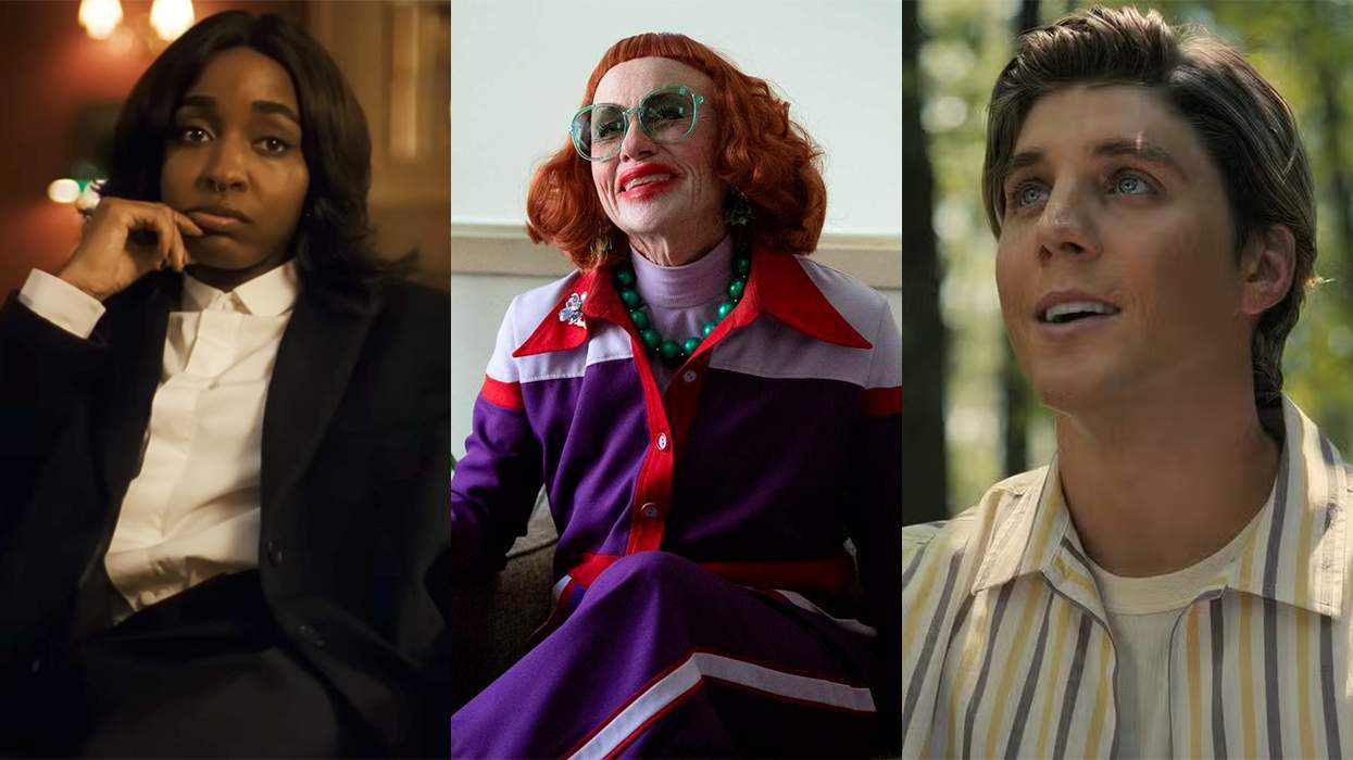 Ayo Edebiri in 'After the Hunt'; Amy Madigan as Aunt Gladys in 'Weapons'; Lukas Gage in 'Companion'