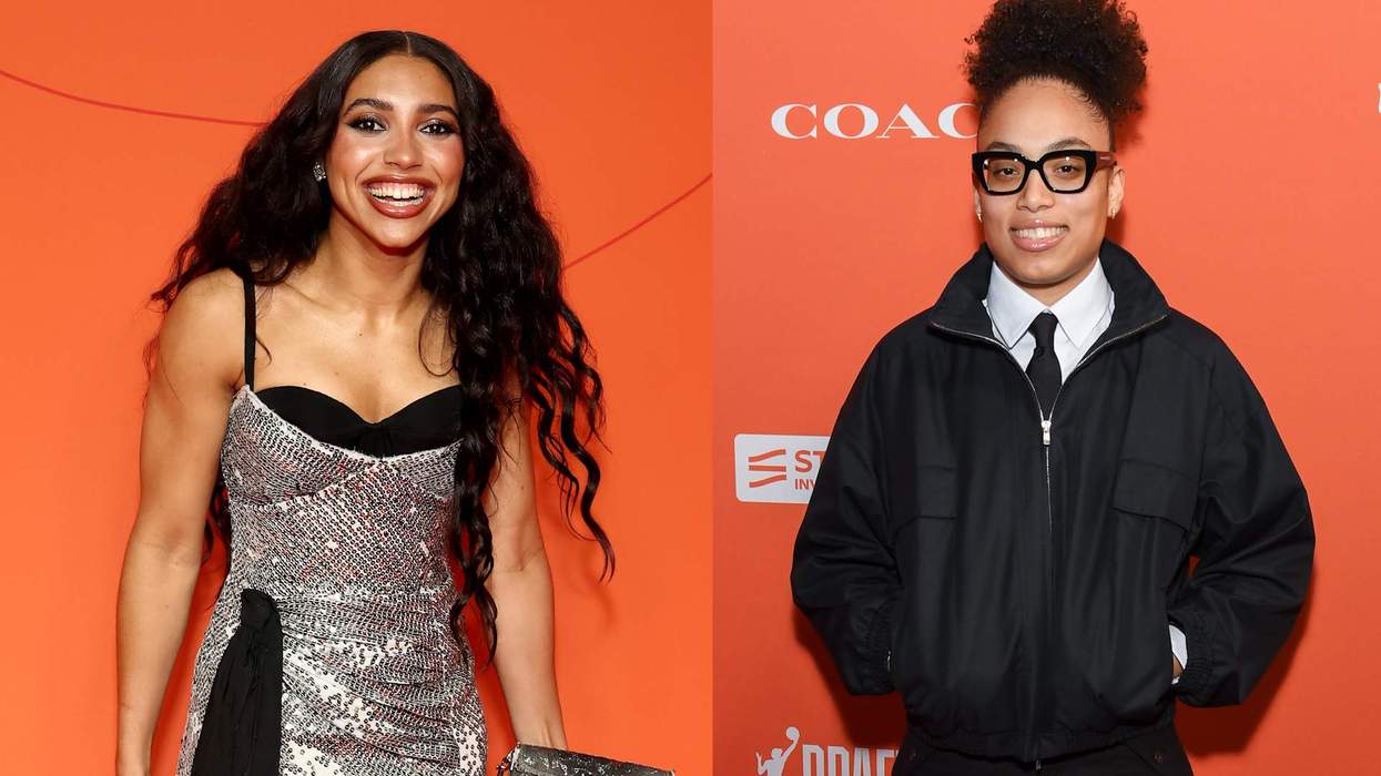 Azzi Fudd & Olivia Miles at the 2026 WNBA Draft.