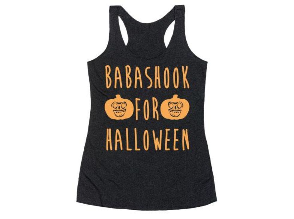 Babashook for Halloween tank