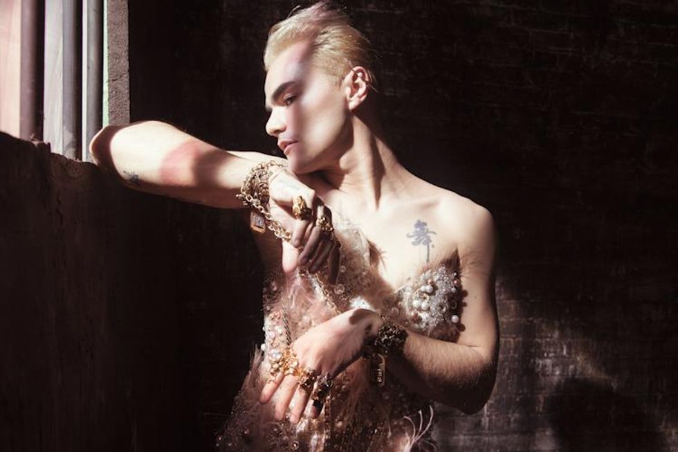 Baby Yors Is a High-Glam Prisoner on the Set of 'Bad Influence'