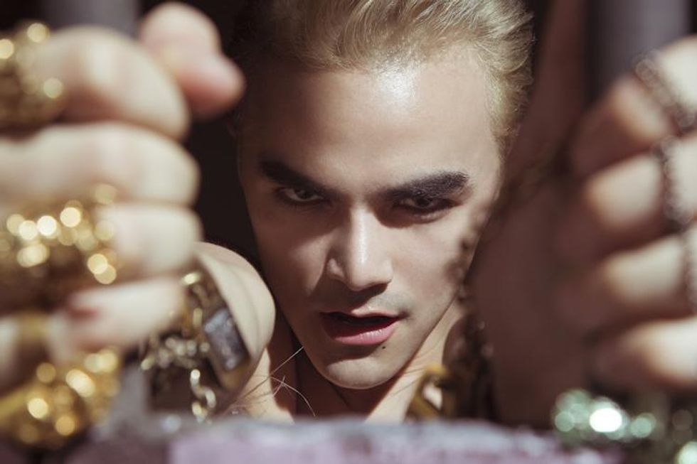 Baby Yors Is a High-Glam Prisoner on the Set of 'Bad Influence'