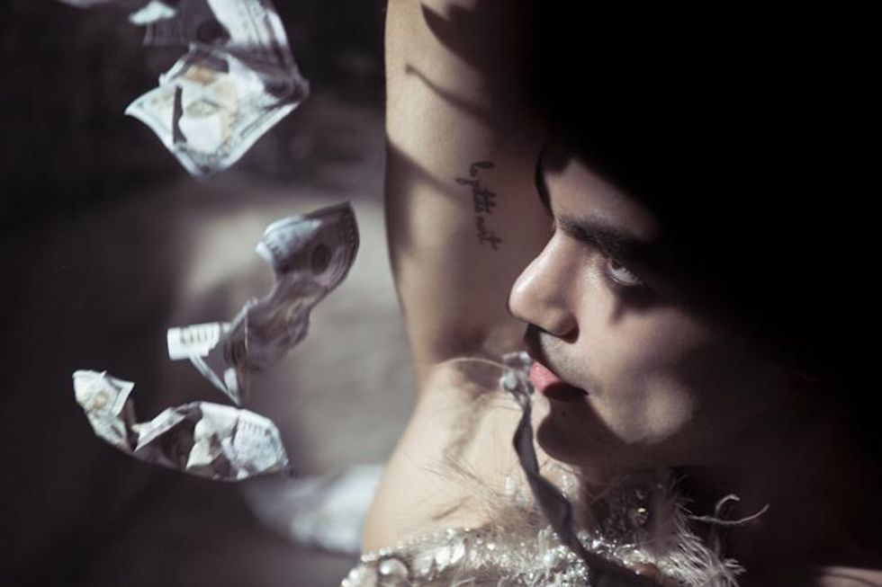 Baby Yors Is a High-Glam Prisoner on the Set of 'Bad Influence'