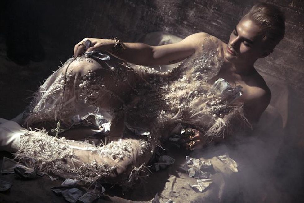 Baby Yors Is a High-Glam Prisoner on the Set of 'Bad Influence'