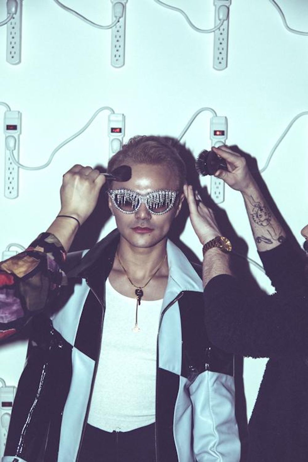 Baby Yors Is a High-Glam Prisoner on the Set of 'Bad Influence'