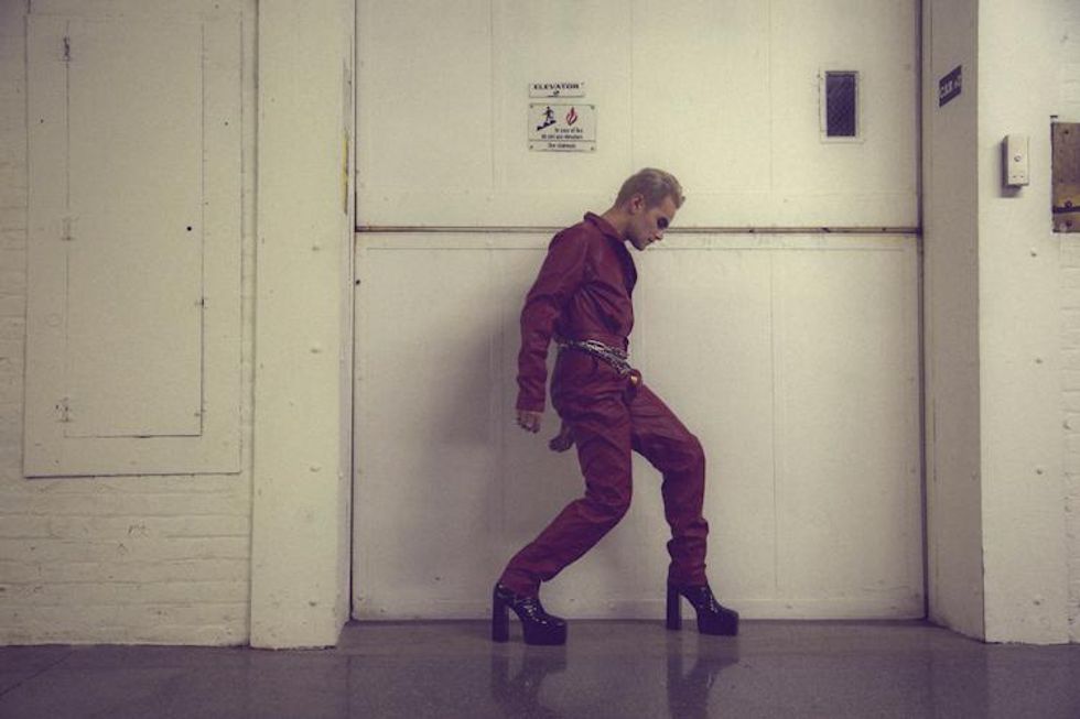 Baby Yors Is a High-Glam Prisoner on the Set of 'Bad Influence'