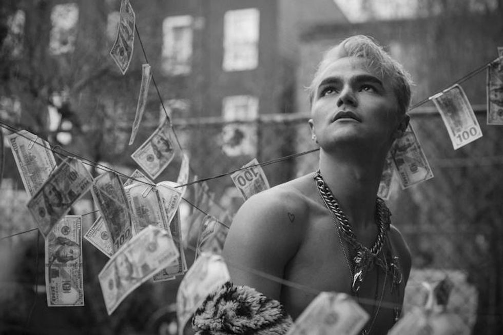 Baby Yors Is a High-Glam Prisoner on the Set of 'Bad Influence'